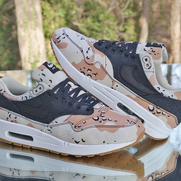 Nike Air Max 1 Premium Beach Camo Custom - Picture 7 of 14